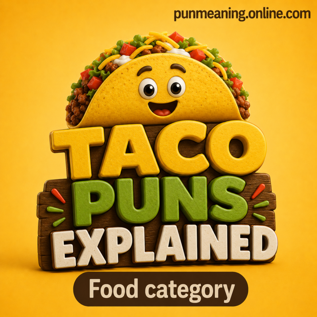 taco puns meaning create an image on and at center write keyword and write punmeaning.online.com at the top right side of image and write Food category at the bottom center of image ( important ; no extra text in the image , no extra image in the pic ) taco puns meaning create an image on and at center write keyword and write punmeaning.online.com at the top right side of image and write Food category at the bottom center of image ( important ; no extra text in the image , no extra image in the pic ) taco puns explained