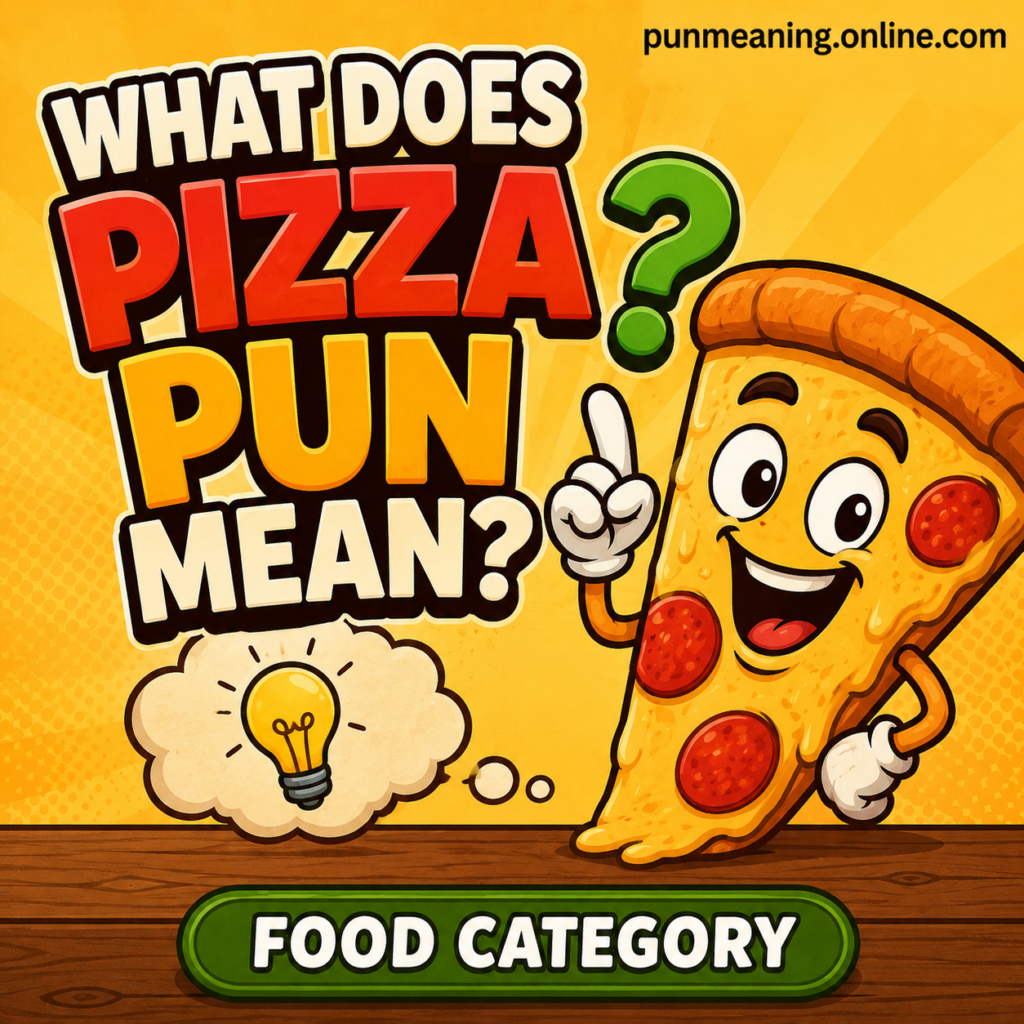 what does pizza pun mean