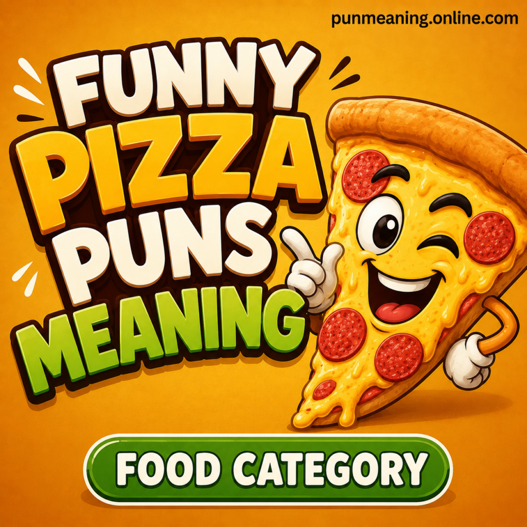 funny pizza puns meaning