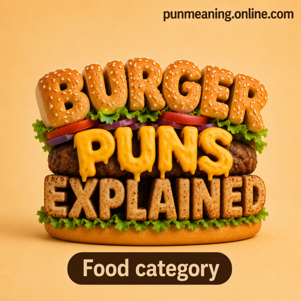burger puns explained