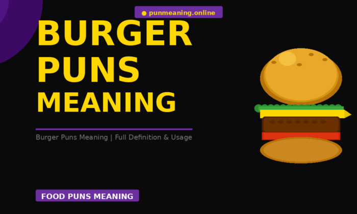 burger puns meaning