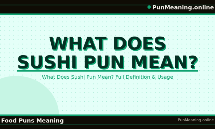 what_does_sushi_pun_mean